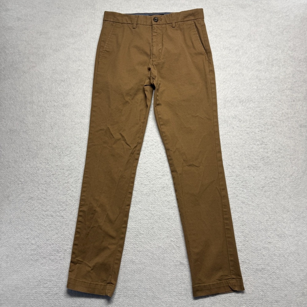 Banana Republic Aiden Chino Khaki Casual Pants Men's Size 28x32